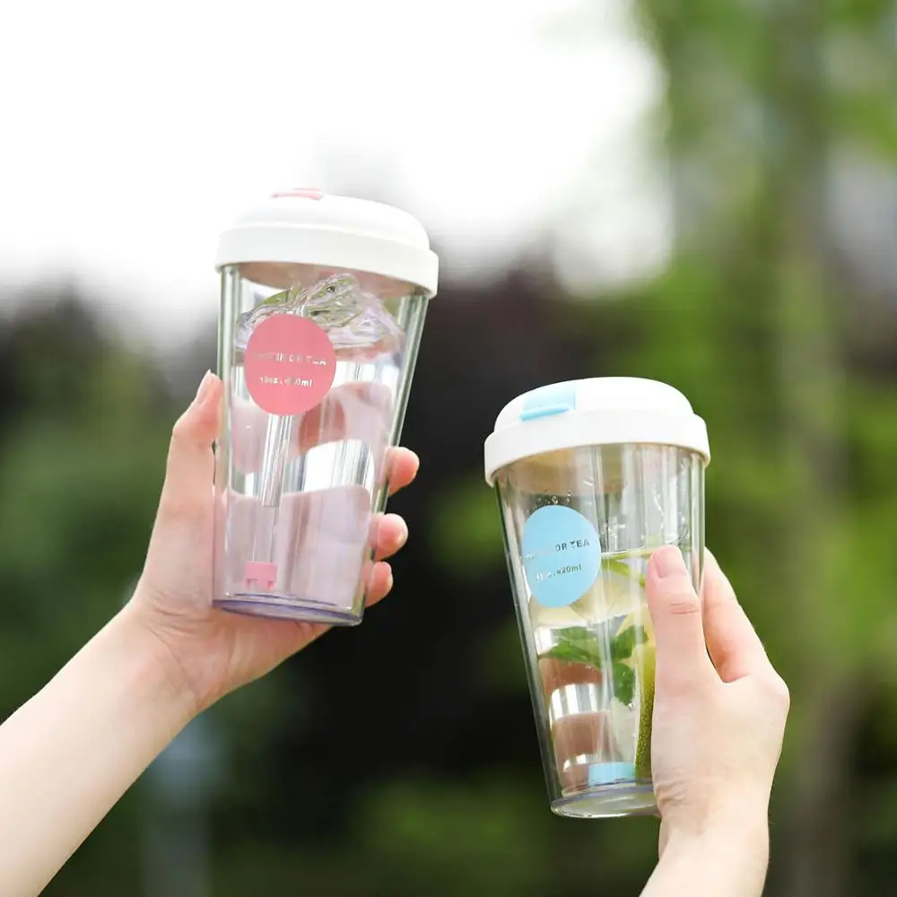 Пищевой полипропиленовый пластиковый Стандартный простой соломенный стакан