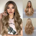 Женский длинный синтетический парик с эффектом омбре, 13*1