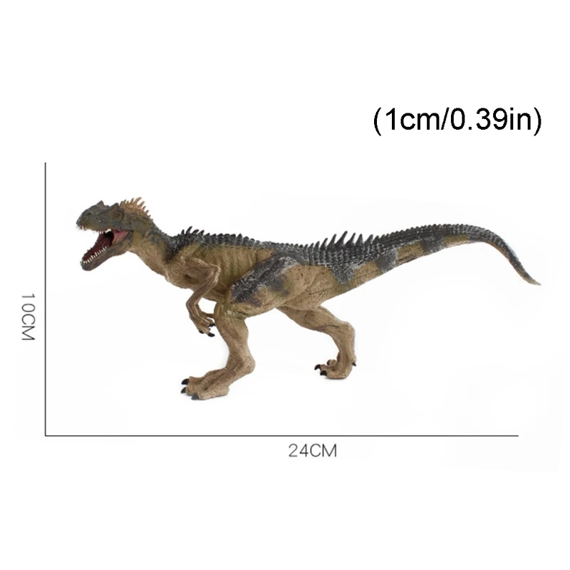 

Simulation Solid Static Animal Model Ornament Realistic Allosaurus Scene Decor