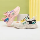 Весна-лето 2020, Новое поступление, кроссовки для девочек и мальчиков, детская спортивная обувь, дышащая модная сетчатая обувь для мальчиков