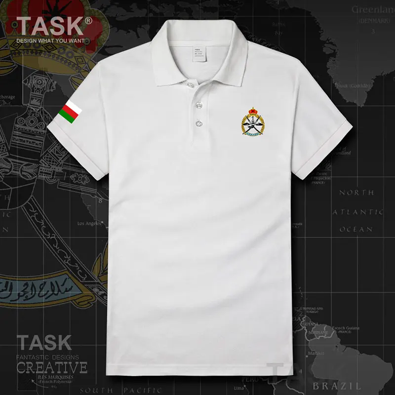 Футболка в стиле Омани OMN с изображением султаната ВВС новые рубашки поло мужские