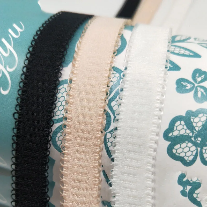 

50Meters 11mm Nylon Jacquard Elastic Bands Underwear Bra Shoulder Strap Ribbon Rubber Belt for Clothing Sewing Accessories