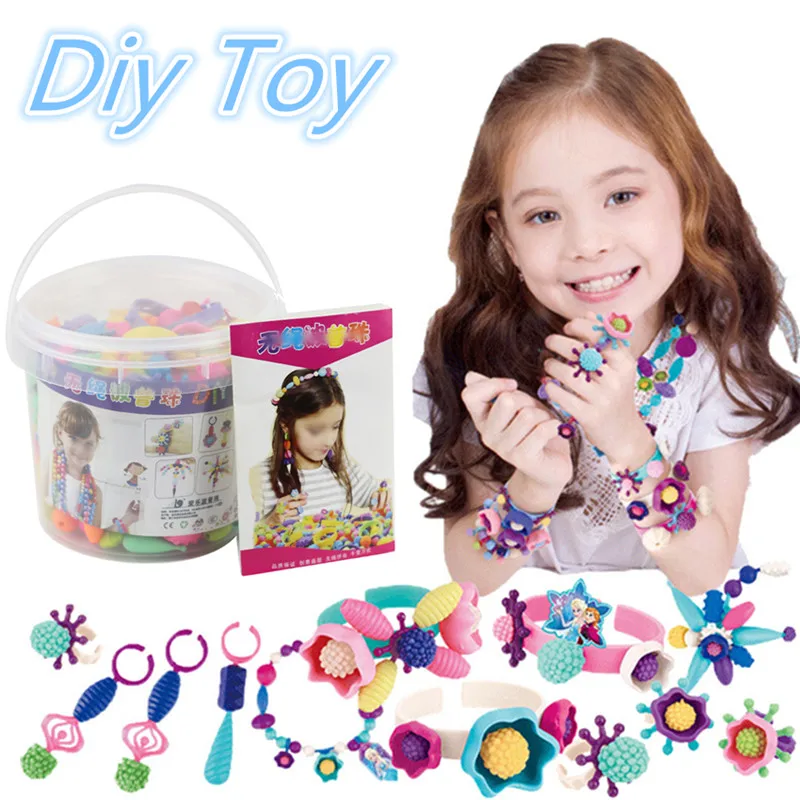 400 шт в лоте Цвета пластиковые поп Snap бусины игрушки сделай сам с отделкой бисером