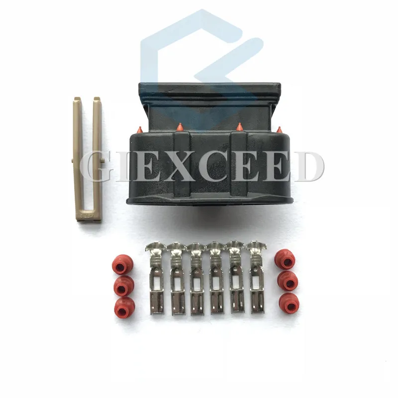 30 комплектов MG640547-5 6 Pin женский МАФ Сенсор Plug And распределителя зажигания для
