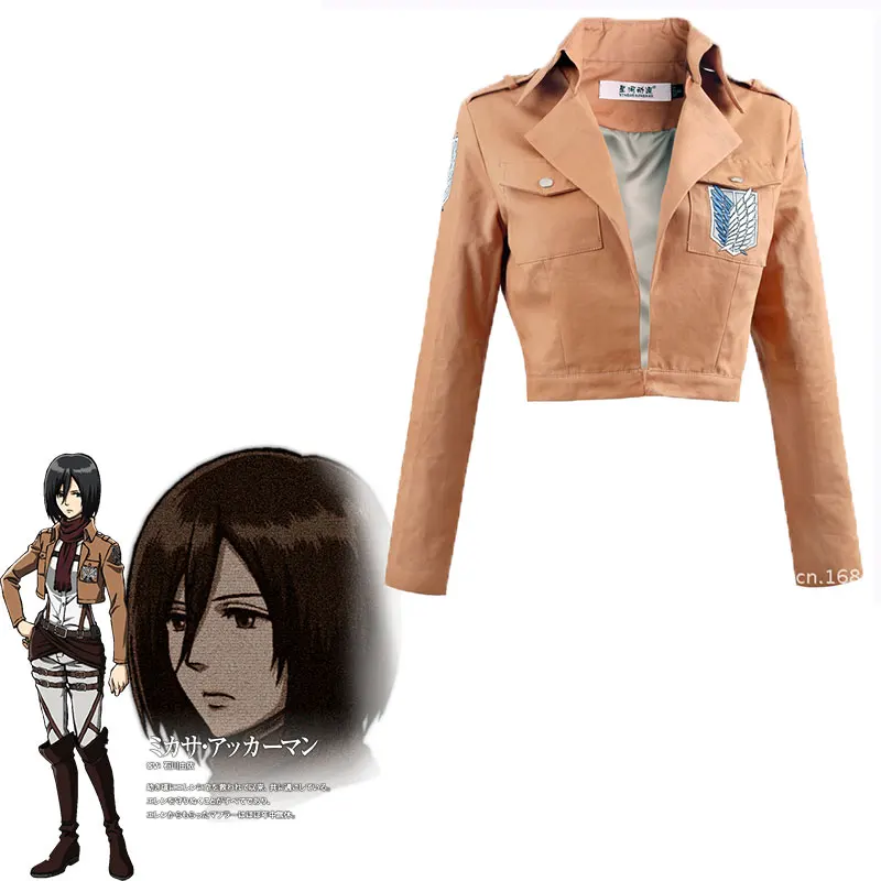 Аниме Обувь для косплея по аниме атака на Титанов Косплэй костюм куртка Scout Regiment