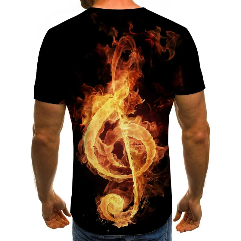 New High Quality Cool T-shirt Men Women Hot 3d Print Short Summer Tops Tee Hot Style Funny guitar T Shirts long sleeve t shirt
