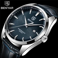2020 benyar design brand luxury waterproof mens quartz watch fashion casual sports watch mens military watch relogio masculino
