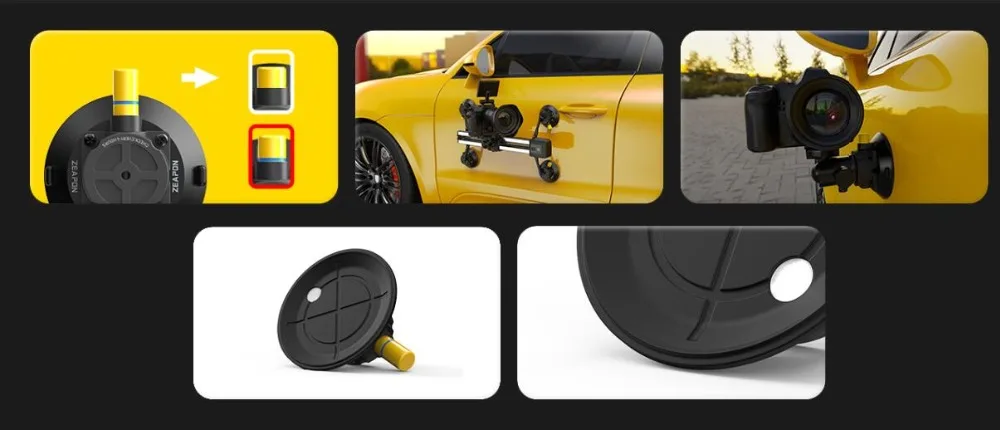 Вакуумный насос ZEAPON Hyla Su450 ABS 40 кг сверхпрочное всасывание для камеры Slider Micro 2 600 800