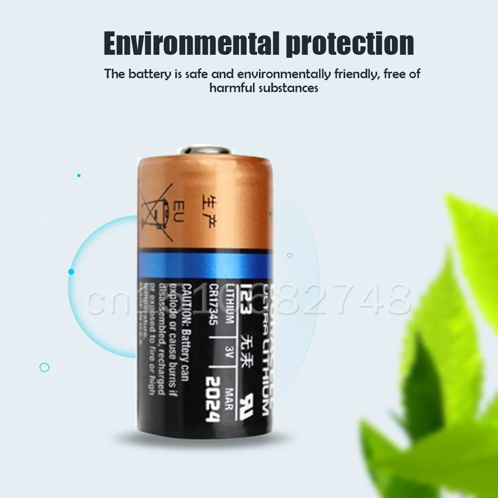 4 шт. оригинальный DURACELL CR123A CR123 123A 123 CR17345 3V литиевая Батарея для Камера дверной