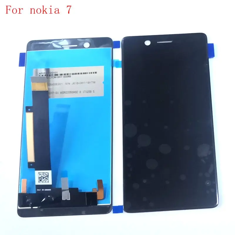 

ЖК-дисплей и сенсорный стеклянный дигитайзер в сборе для Nokia 7 TA-1041, запасные части для nokia7 n7
