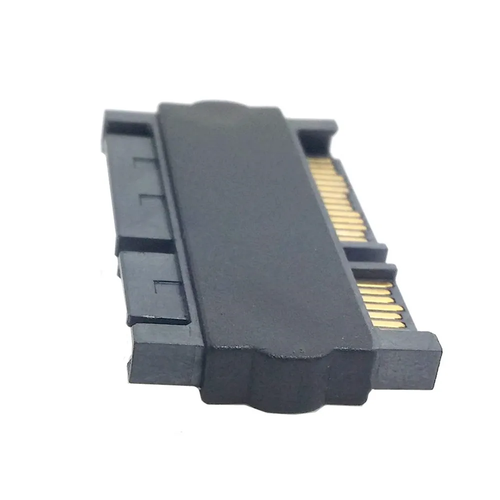 Переходник с разъемами sata 22Pin папа на 3 5 и 2 дюйма SATA 7 + 15 22P прямой переходник |