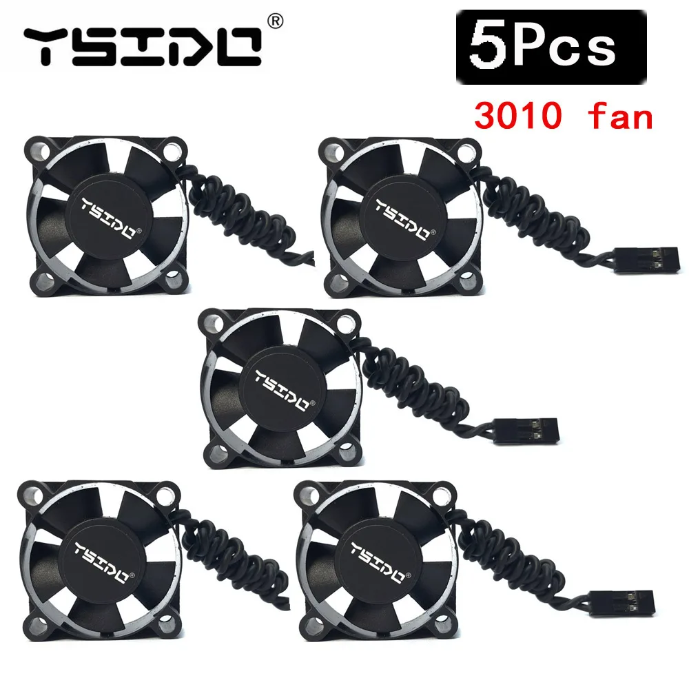 Motor Esc Cooling Fan For Wltoys Rc Car 1/10 1/12 Scale Rc Car 540 550 3650 Brushless Motor