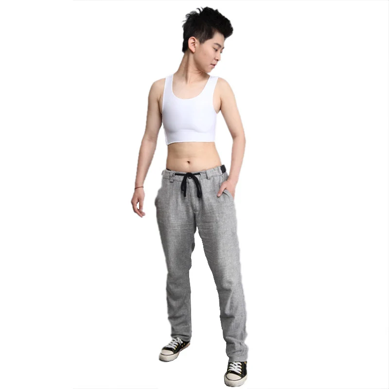 HaleyChan бесшовное нижнее белье полуобхват груди для Tomboy трансгендер лесбиянок Ftm