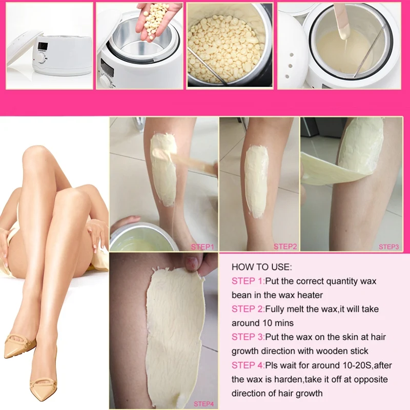 

epilatorWax Machine for Hair Removal Depilatory Wax Professional Wax Heater Waxing Kit Women Hair Remover Machine Wax Depilation