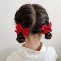 maxsiti u hand made headwear children cotton blends bowknot hairpin for girl fishion barrette spring summer hair accessories