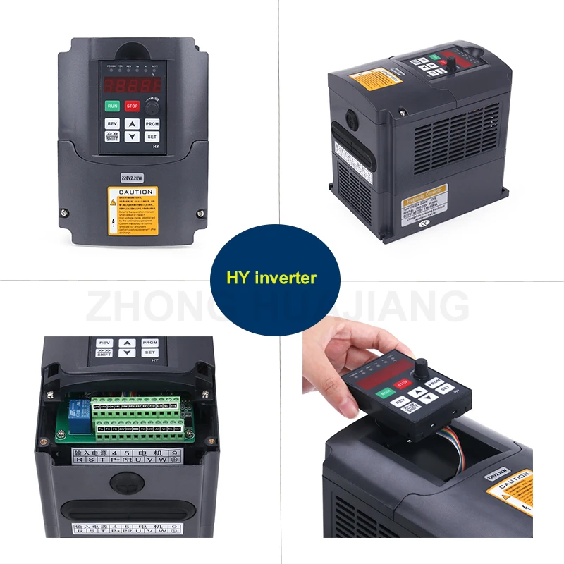 220 кВт комплекты с воздушным охлаждением и 110 кВт 220 В/110 В VFD+ 13 шт. ER11+ квт в/в квадратный шпиндель для фрезерного станка с ЧПУ