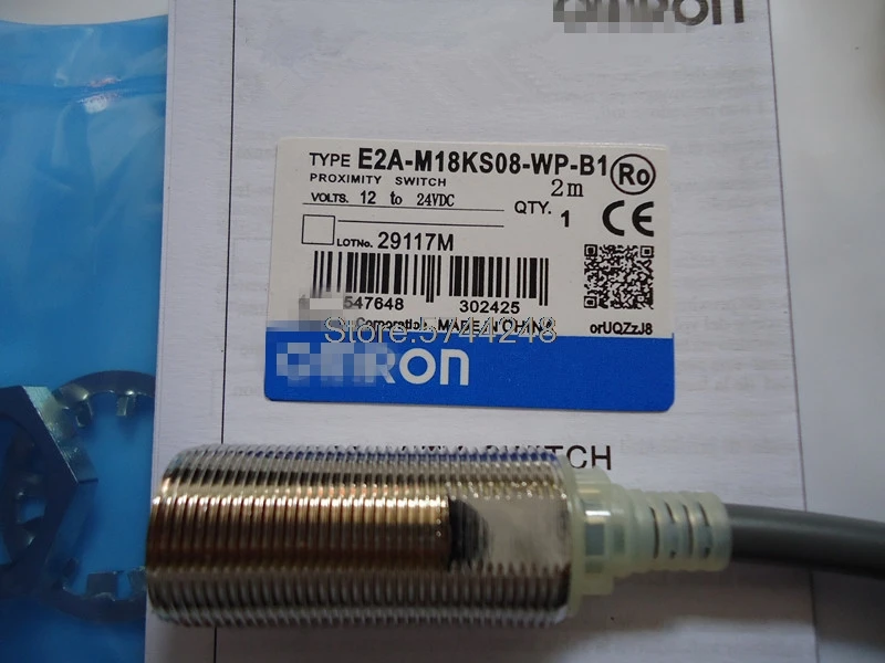 

Free shipping E2A-M18KS08-WP-B1 B2 E2A-M18KS08-WP-C1 C2 Omron Proximity Switch Sensor New High Quality