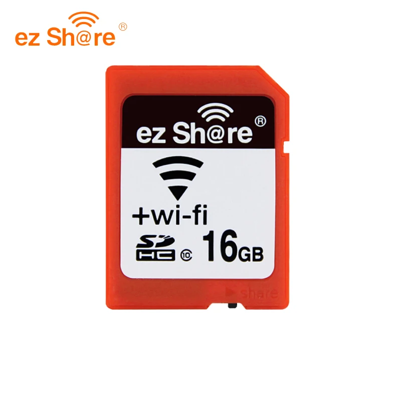 Оригинальная Wi-Fi SD-карта EZ share 16 ГБ 32 64 беспроводная Карта памяти класса 10 для