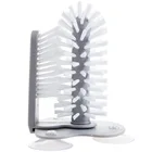 Прямая поставка, прозрачные Бутылочки для инструментов, кухонные аксессуары, пластиковая съемная щетка на присоске для ленивых, стеклянная щетка для чистки