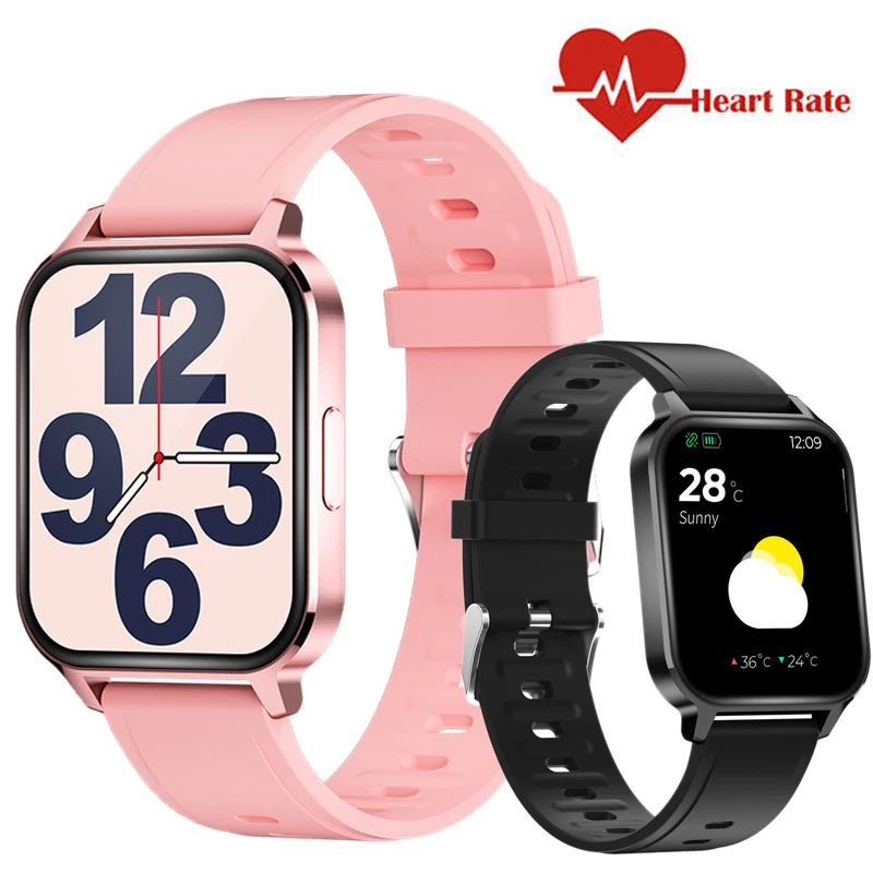 

Casual Smart Watch Full Touch Screen Fitness Tracker for Men Women Smartwatch with Heart Rate Sleep Monitor for Android iOS
