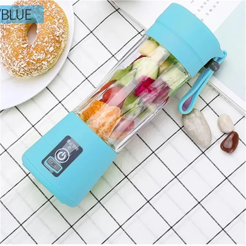 Портативный блендер соковыжималка 380 мл с USB-зарядкой | Дом и сад