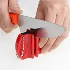 Точилка для кухонных ножей, не скользящая, коническая, с каменной ручкой, домашние кухонные ножи