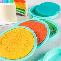 6 inch silicone cake round rainbow mold kitchen bakeware diy desserts baking mold mousse cake moulds baking pan tools