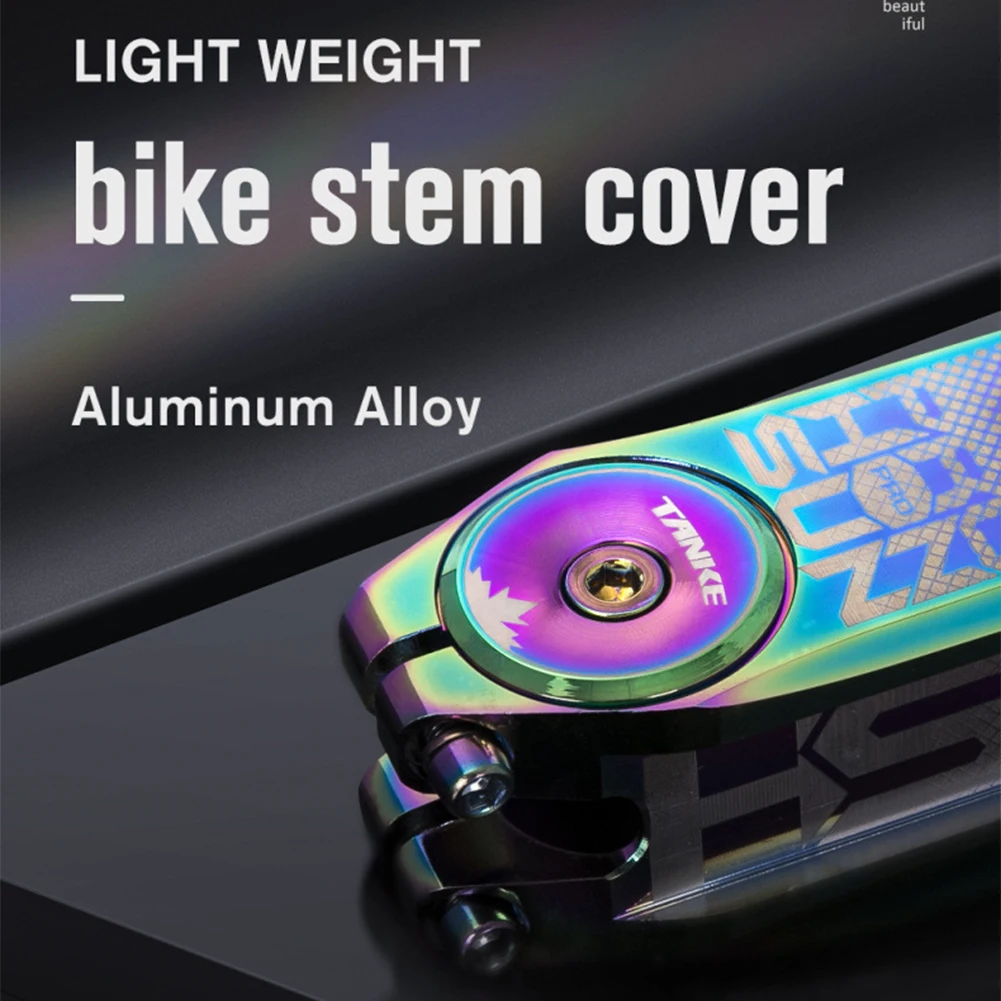 

New Universal Bicycle Handlebar Cover Aluminum Alloy Earphone Top Cover Ultra-light Earphone Cover With M6*30mm Bolt 28.6mm