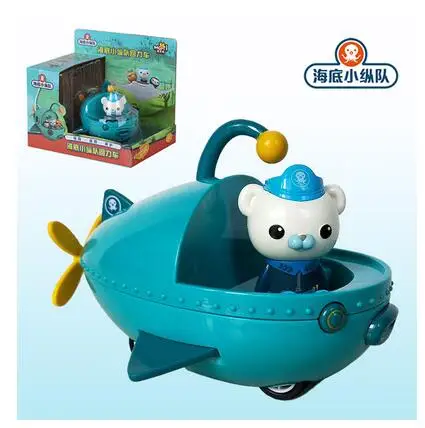 3 шт./компл. Octonauts Gup автомобили Лодка Корабль игрушки капитан Barnacles Kwazii Shellington