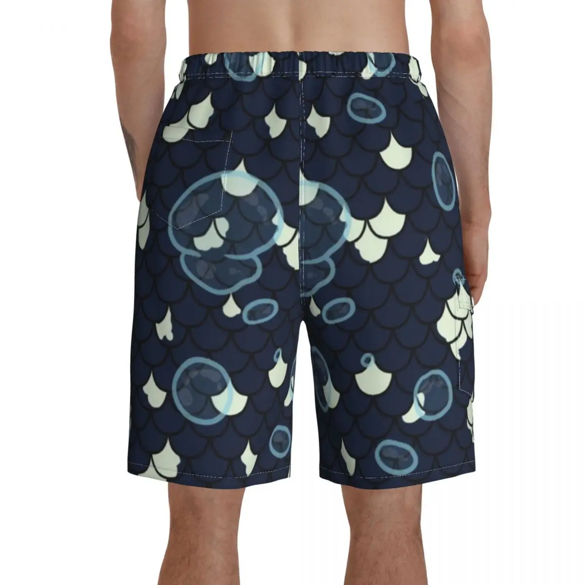 

Bubble Board Shorts Beach Swimming Trunks Polyester Funny Men Swim Trunks