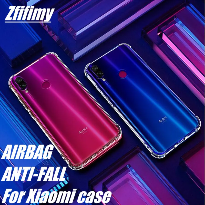 Чехол Zfifimy для Xiaomi Mi 8 9 A2 A2lite 6X Max 2 чехол redmi NOTE 5 6 7 pro милый ударопрочный прозрачный