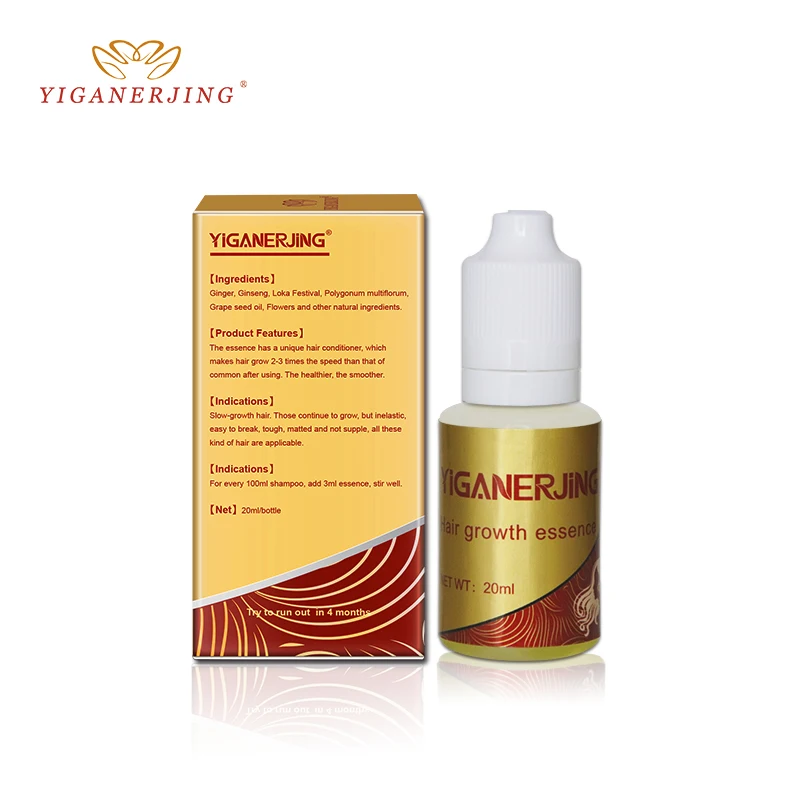 

1pc YIGANERJING Ginger Extract Dense Hair Fast Sunburst Hair Growth Essence Restoration Hair Loss Liquid Serum Hair Care Oil
