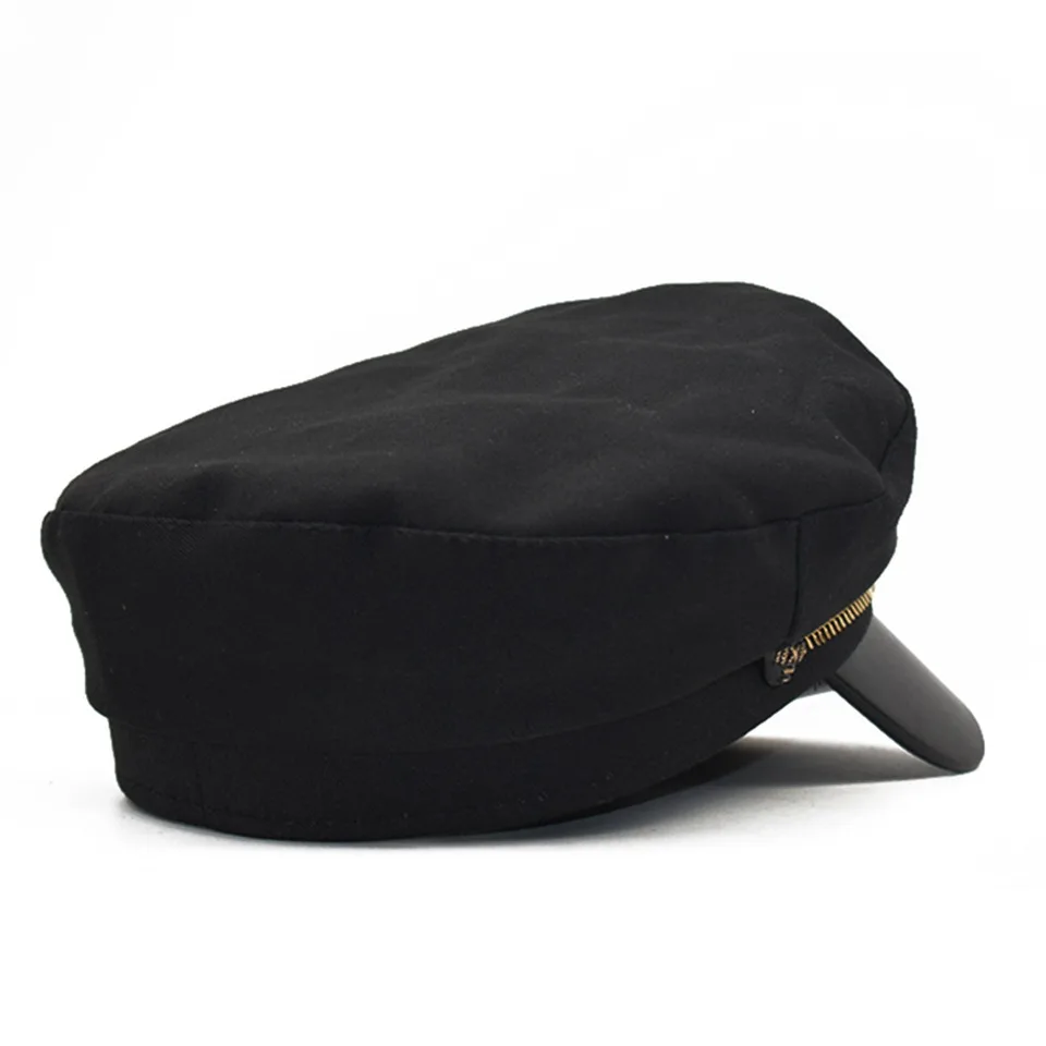 Кепка газетчика на молнии для мужчин и женщин Модный повседневный берет в стиле