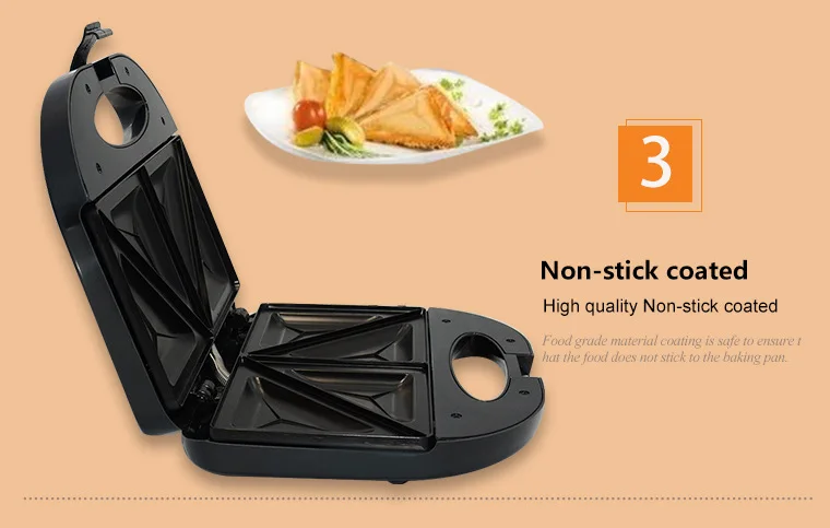 Европейский Нержавеющая сталь Панель машина для производства сэндвич тостер