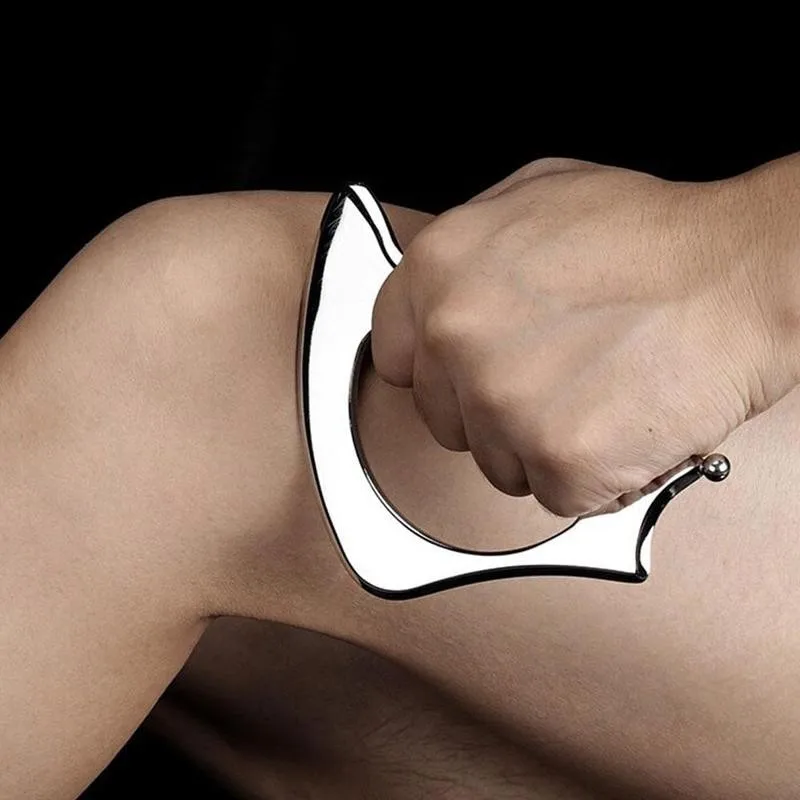 

Tissue Relieving Gua Sha Tool Muscles Massager Body Relaxation Soft Physical Steel Therapy Scraping Tissue Tool I9R9