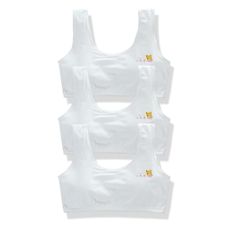 Бюстгальтер для подростков жилет девочек детское нижнее белье летний спортивный