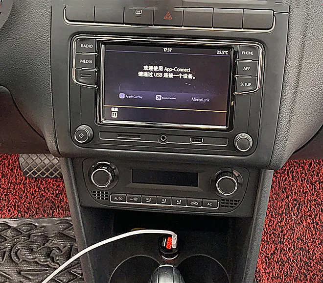 Carplay MIB RCD330 187B радио для MQB POLO 6C глянцевая черная CD отделка VW Polo|Клипсы и зажимы