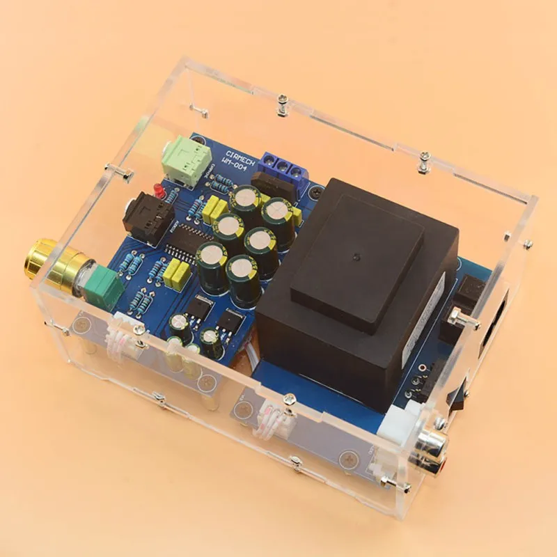 Новая плата усилителя наушников TPA6120 HIFI TPA6120A2 Enthusiast Headphones AMP Amplificador Zero Noise Diy New!