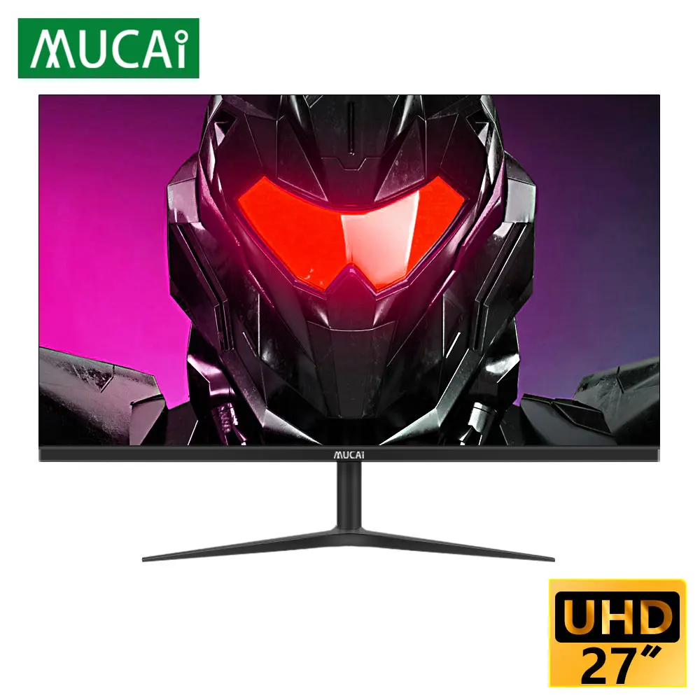 

MUCAI 27 Inch 4K Monitor 60Hz Desktop PC Lcd ips UHD Display Gaming gamer Flat Panel Screen Computer LED 3840*2160 HDMI/DP