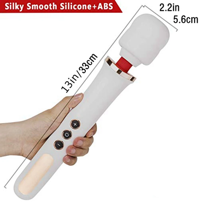 Мощный Волшебная палочка массажер 10 скоростей AV вибратор секс игрушки для женщин