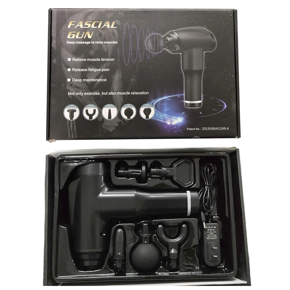 DIOZO массаж мышц тела пистолет 32 шестерни ЖК дисплей Электрический расслабляющий