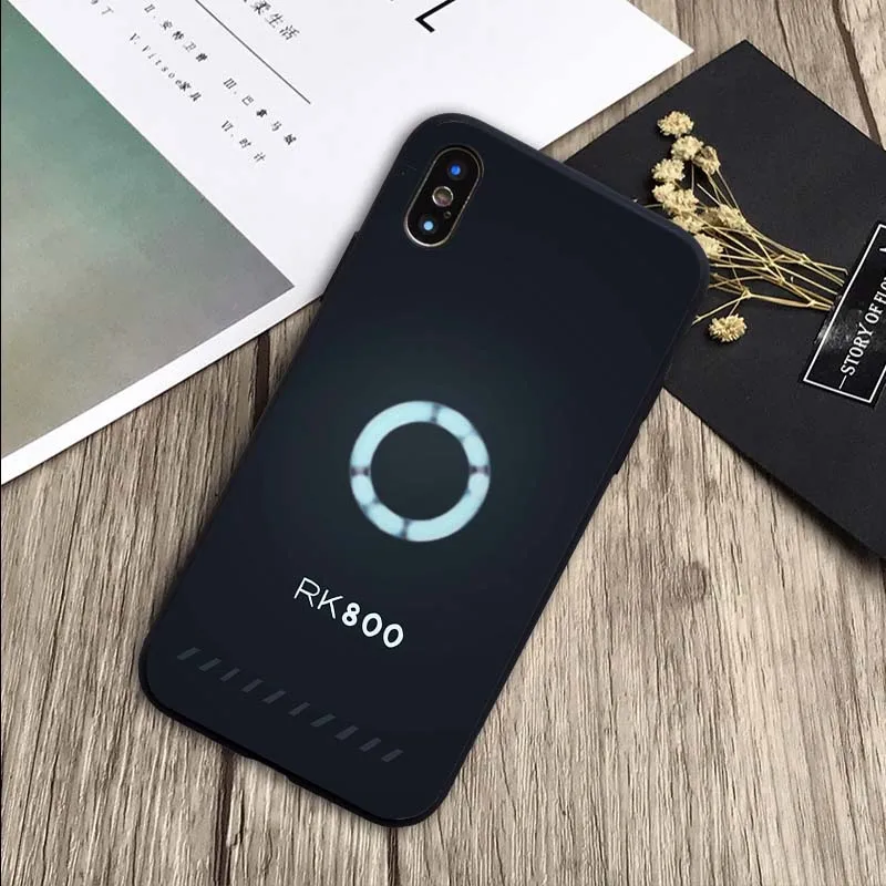Detroit Be Human RK800 Connor чехол мягкий силиконовый черный ТПУ Телефон чехол для iPhone 6 6plus 7 8 plus 5 5S SE X XR XS Max - Цвет: H19071303-10.jpg