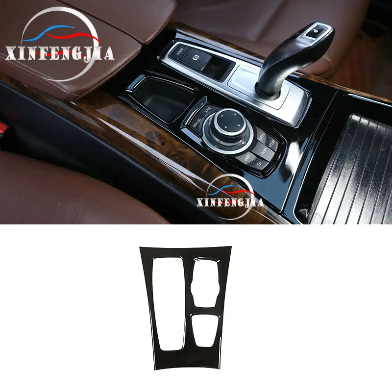 

Обшивка панели переключения передач черного цвета для BMW X5 E70 11-13 & X6 E71 13-14 1 шт.
