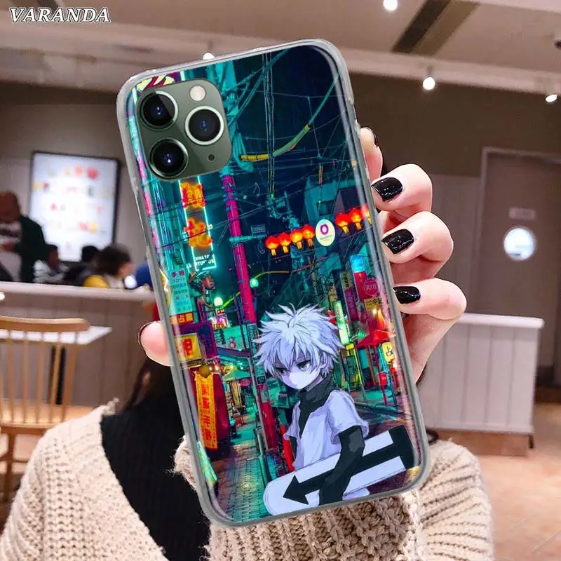 

Hunter X Hunter Phone Case For iPhone 12 Mini 11 Pro SE 2020 X XS Max XR 7 8 6 6S Plus Hard PC Back Cover Coque Fundas Capa