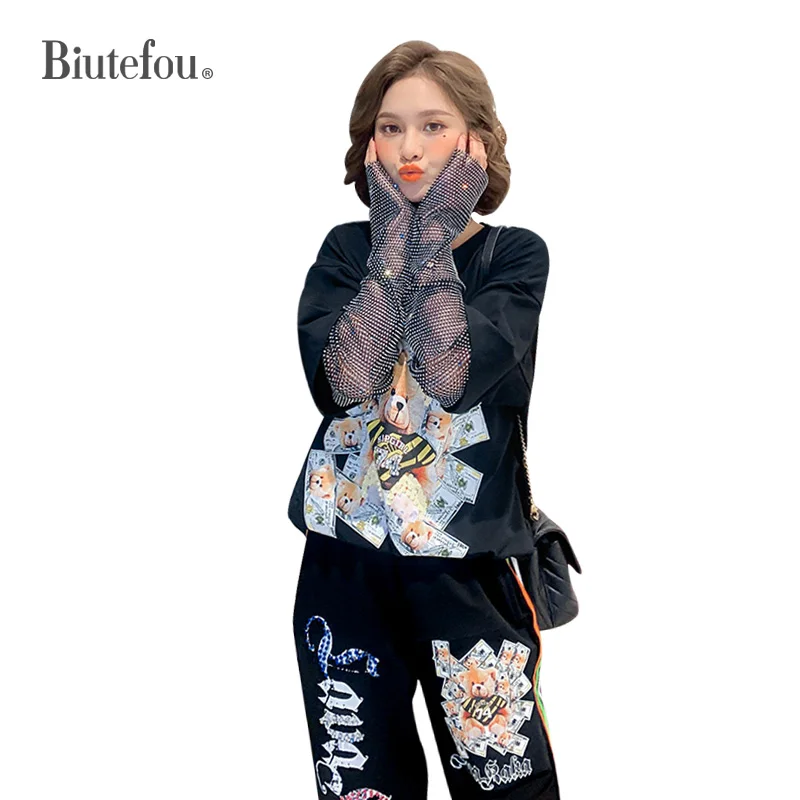 Женские футболки с блестками и рукавами весна лето 2021|Футболки| |