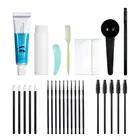 1 Набор 3 цвета на выбор крем для окрашивания бровей водостойкая прочная коричневая тинт для бровей хна Тушь для бровей краска для макияжа