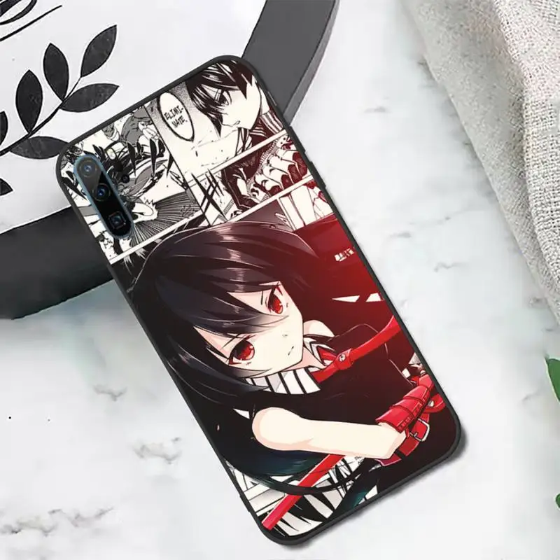 

Mei Misaki Another anime Phone Case For Huawei honor Mate P 10 20 30 40 i 9 8 pro x Lite smart 2019 nova 5t