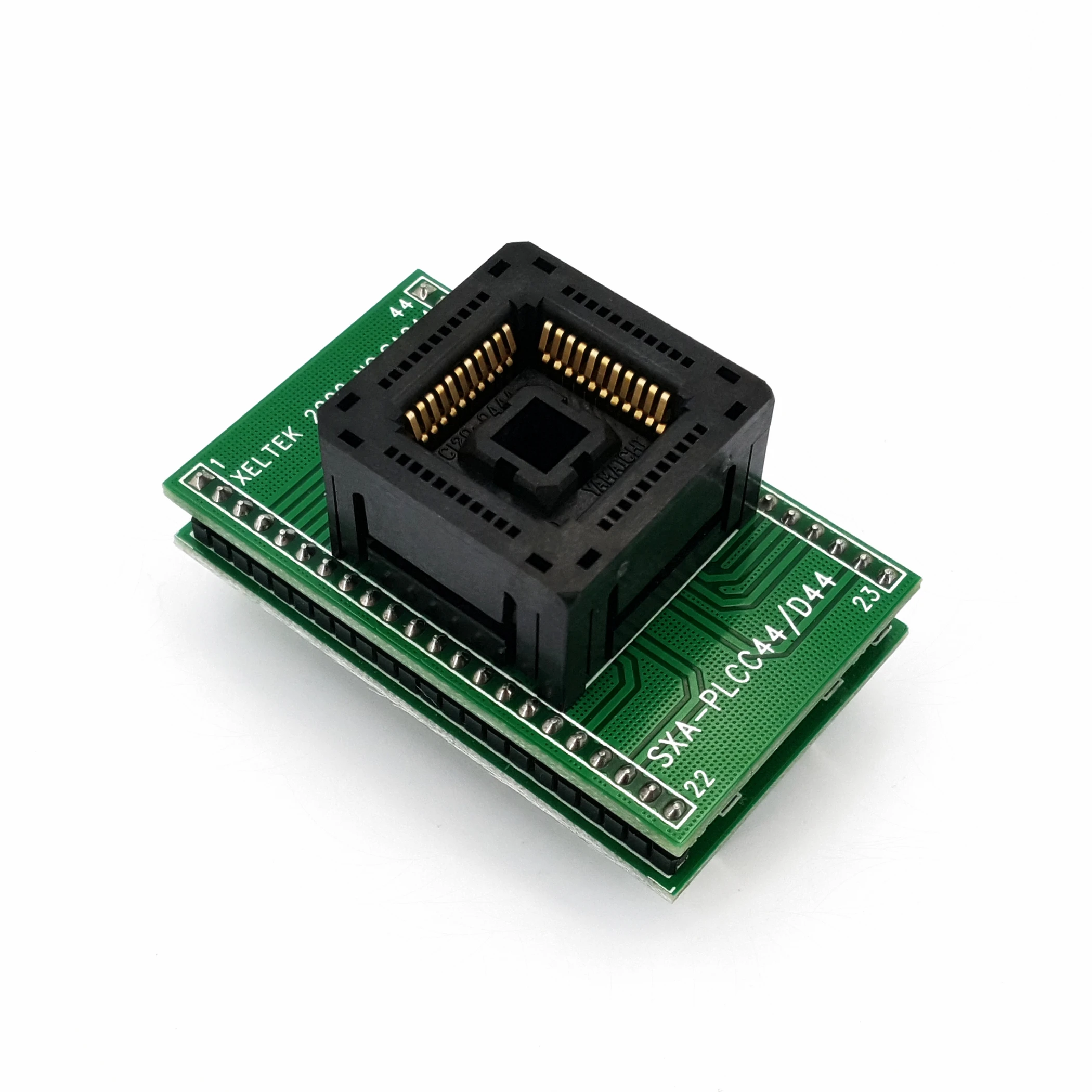 PLCC44 до DIP44 шаг 1 27 мм адаптер для программирования микросхем тестовое гнездо