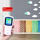 3D наклейки на стену, самоклеящиеся толстые татами, наклейка на стену для защиты от столкновений, детская спальня, гостиная, сделай сам