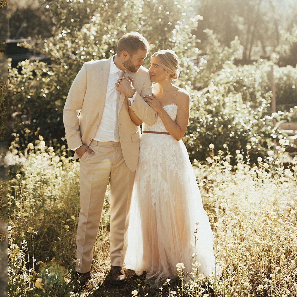 

Romantic Bohemian Wedding Dress Sweetheart A Line Vestido De Novia Vintage Applique Tulle Plus Size Custom Made Sweep Train